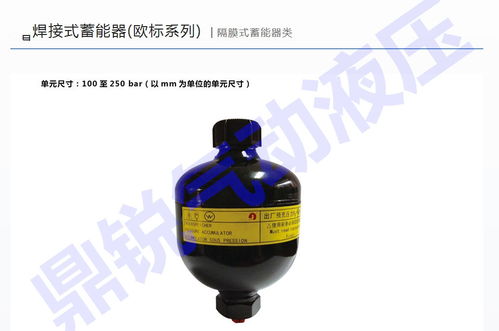 焊接式蓄能器 非隔離式蓄能器